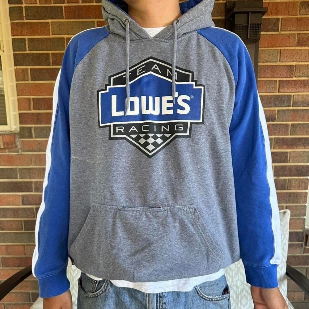 Nascar Team Lowe's Racing Johnson 46 Hoodie Racing Men's Large